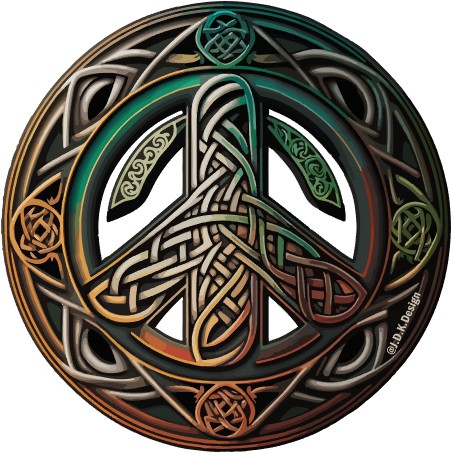 Celtic peace sign