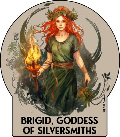 Brigid, Goddess of Silversmiths