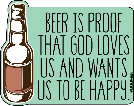 Beer is Proof